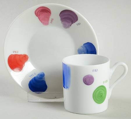 Prova Prima Flat Demitasse Cup & Saucer Set