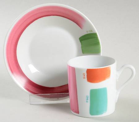 Prova Prima Flat Demitasse Cup & Saucer Set