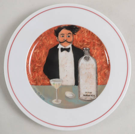 Making of a Perfect Martini, The Salad Plate