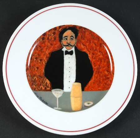 Making of a Perfect Martini, The Salad Plate