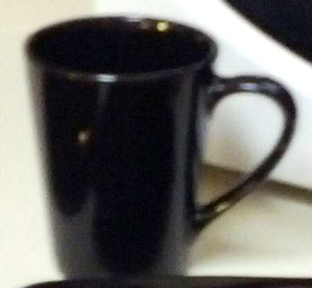 Ducette Black Mug