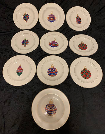 West Cliff Salad/Dessert Plate