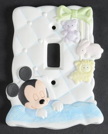 Disney Babies Single Light Switch Cover