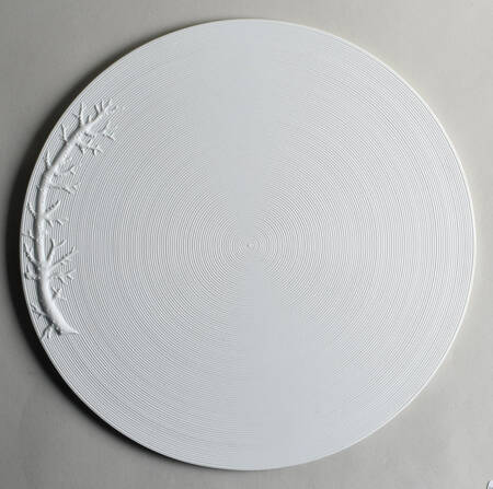 Galatea Bianco White Service Plate (Charger)