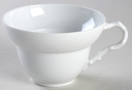 Galatea Bianco White Flat Cup