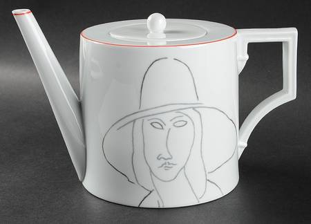 Gente Di Montparnasse Teapot & Lid