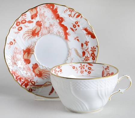 Rouge Di Doccia Flat Cup & Saucer Set