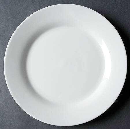 Regal White Salad/Dessert Plate