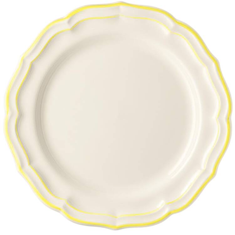 Filets Citron (Lemon Yellow) by Faiencerie De Gien