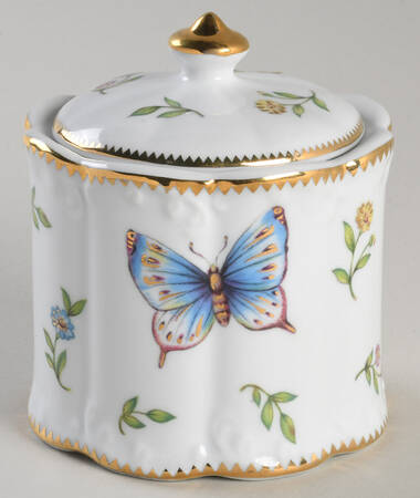 Morning Glory Sugar Bowl & Lid