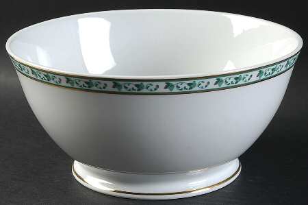Ballerine Green 8" Salad Serving Bowl