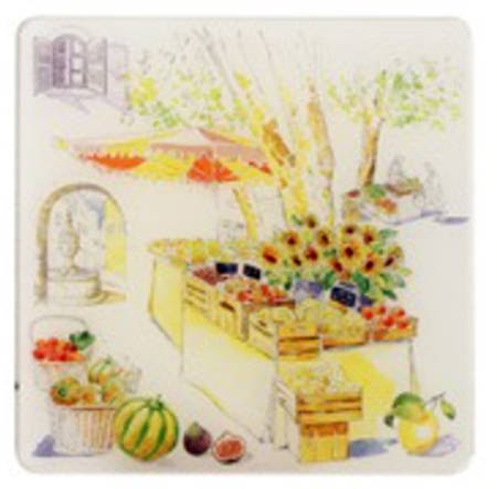 Provence Square Melamine Coaster