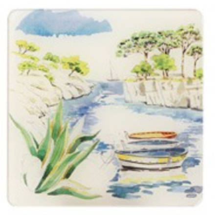 Provence Square Melamine Coaster