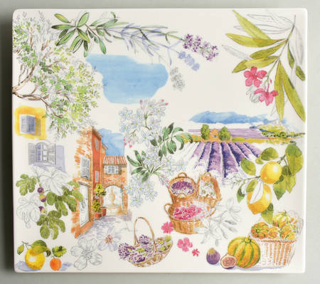 Provence 11" Square Plate