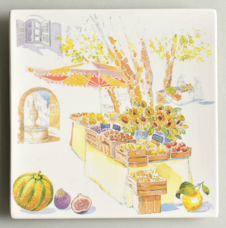 Provence 6" Square Plate