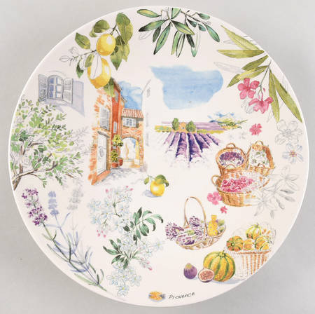 Provence 12" Shallow Round Bowl
