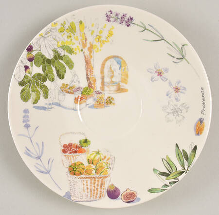 Provence Saucer for Breakfast Cup