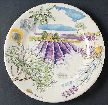 Provence Salad/Dessert Plate