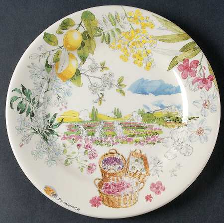 Provence Salad/Dessert Plate