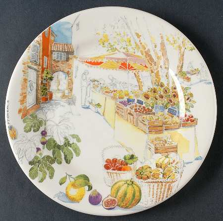 Provence Salad/Dessert Plate