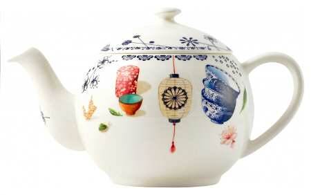 Teatime Teapot & Lid