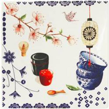 Teatime 11" Square Plate