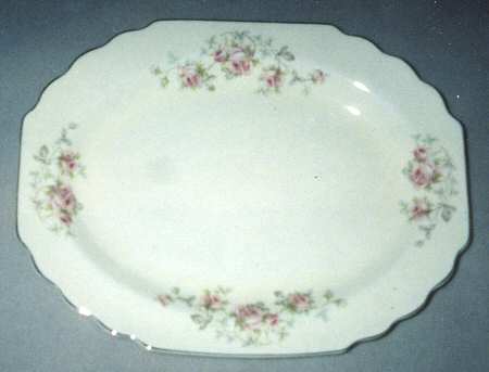 5S8949-3H 13" Oval Serving Platter