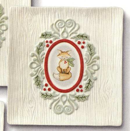 Winter Wilderness Appetizer Plate