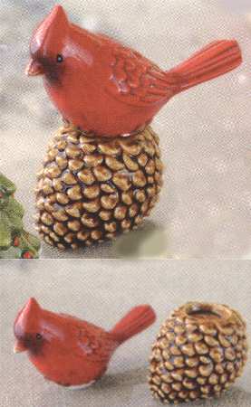 Winter Wilderness Figural Salt and Pepper Set