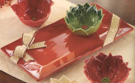 Winterbloom 14" Sandwich Tray