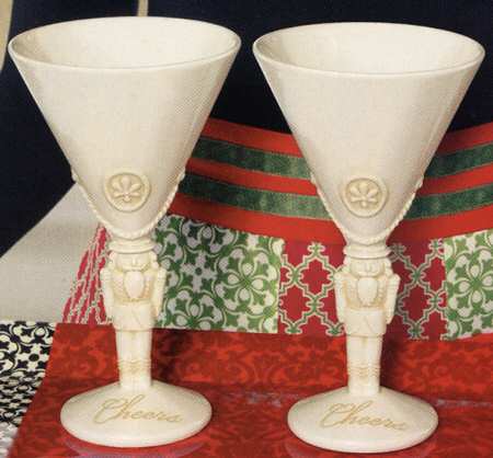 Winterbloom China Goblet