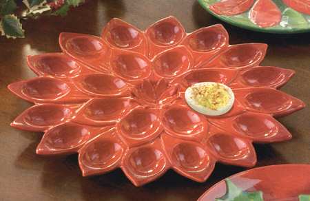 Winterbloom Deviled Egg Plate