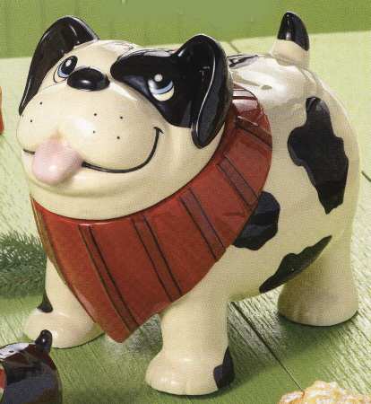 Snocountry Figural Cookie Jar & Lid