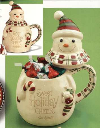 Snocountry Figural Candy Jar & Lid