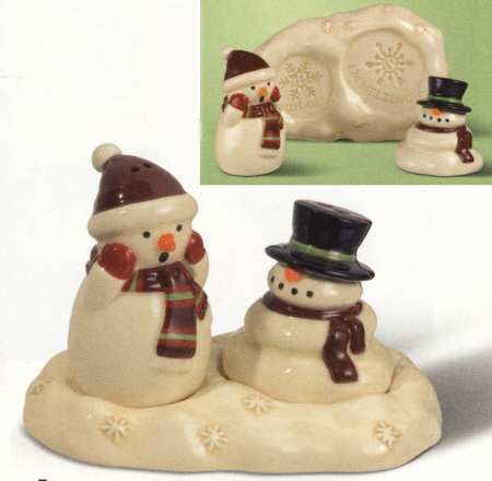 Snocountry Figural Salt and Pepper