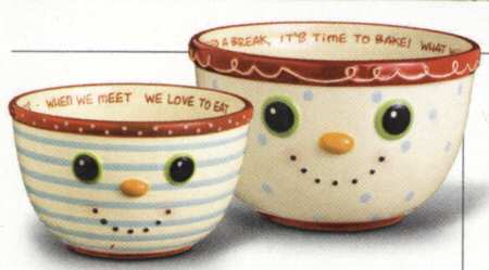 Sweet Tidings 7" Mixing Bowl