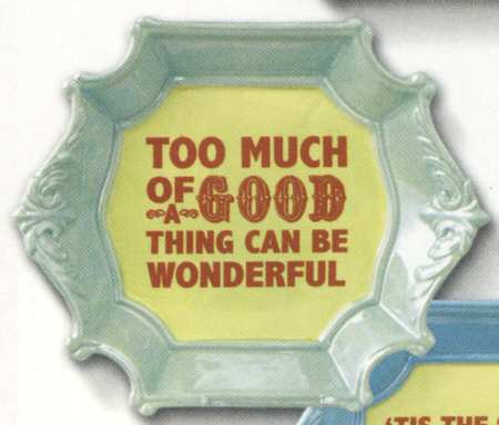 Fabulous Chris Miss Appetizer Plate