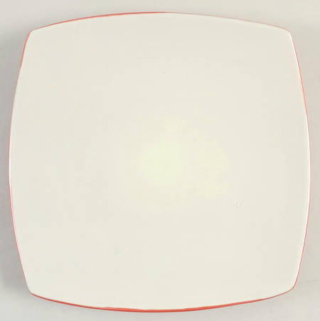 Soho Lounge Two Tone Red Salad Plate