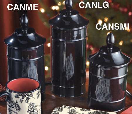 Toile a Good Night Medium Canister & Lid