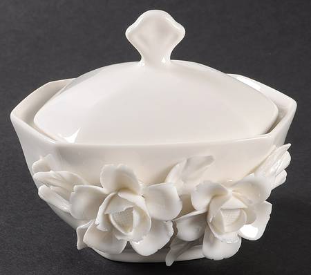 Rosemary Sugar Bowl & Lid