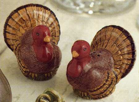 Home Again Figural Salt and Pepper