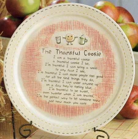 Home Again Cookie Plate