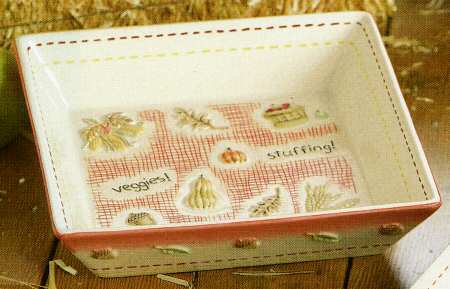 Home Again 8" Square Serving Bowl