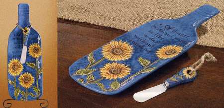 Indian Summer Hors D'Oeuvre Tray with Spreader