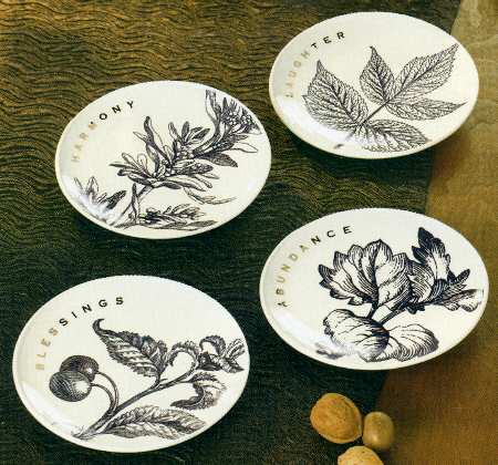 Gift of Thanks Canape Plate