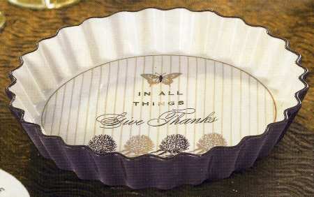 Gift of Thanks Tart Dish