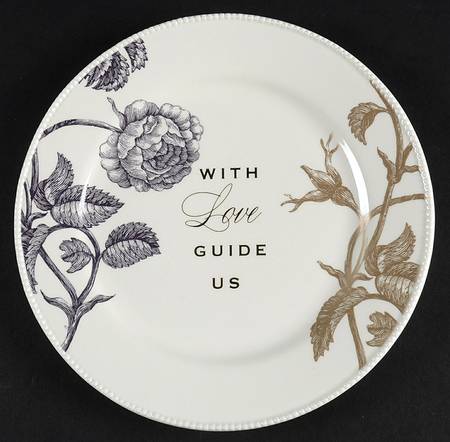 Gift of Thanks Salad Plate
