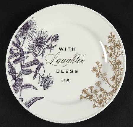 Gift of Thanks Salad Plate