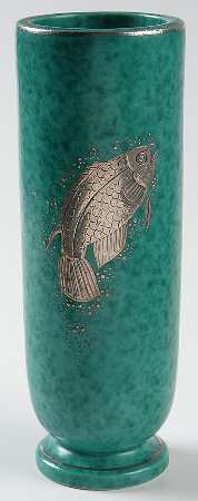 Turquoise Argenta 8" Vase