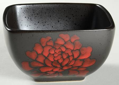 Zinnia Bloom Soup/Cereal Bowl